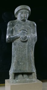 グデア王子の像、紀元前2150年頃（閃緑岩）